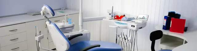 Behandlungszimmer der Zahnklinik Oswald